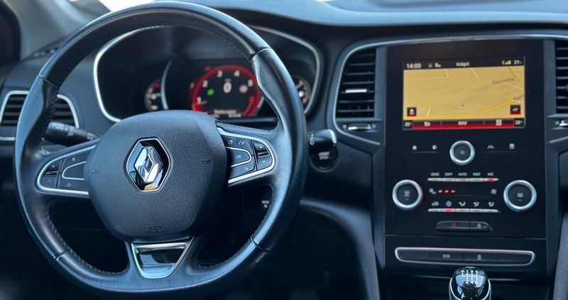 Renault Megane cena 45800 przebieg: 77400, rok produkcji 2017 z Włocławek małe 436
